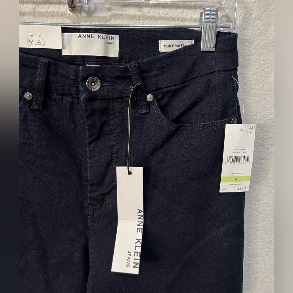 NWT Anne Klein High-rise Flares size 4 - Picture 1 of 6